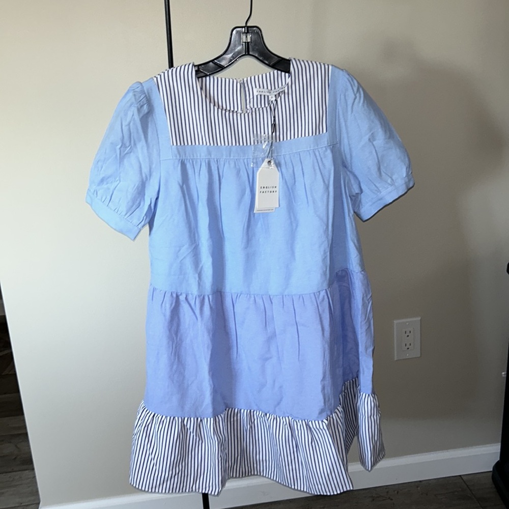 Exclusive Blue Striped Quinn Dress
ENGLISH FACTORY - Picture 7 of 13